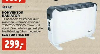 jem & fix Konvektor radiator tilbud