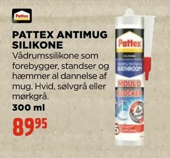 jem & fix Pattex antimug silikone tilbud
