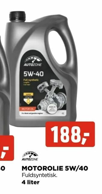 jem & fix Motorolie 5w/40 tilbud
