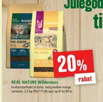 Maxi Zoo REAL NATURE Wilderness tilbud