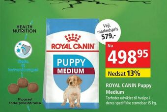 Maxi Zoo ROYAL CANIN Puppy Medium tilbud