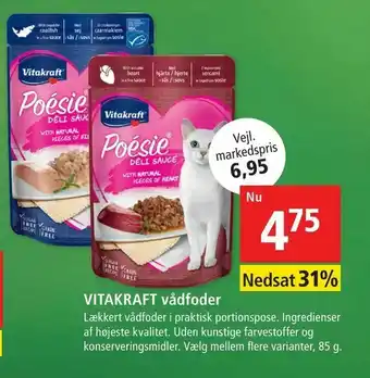 Maxi Zoo VITAKRAFT vådfoder tilbud