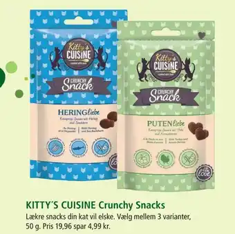 Maxi Zoo KITTY'S CUISINE Crunchy Snacks tilbud
