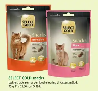 Maxi Zoo SELECT GOLD snacks tilbud