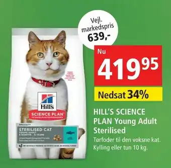 Maxi Zoo HILL‘S SCIENCE PLAN Young Adult Sterilised tilbud