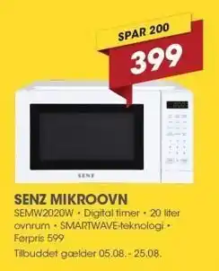 Punkt1 SENZ MIKROOVN tilbud