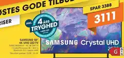Expert SAMSUNG 50'' 4K UHD LED TV tilbud