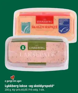 Lykkberg lakse -og skaldyrspaté