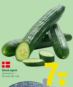 Coop 365 Dansk agurk tilbud