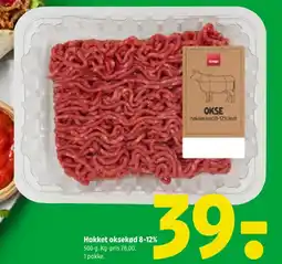 Coop 365 Hakket oksekød 8-12% tilbud