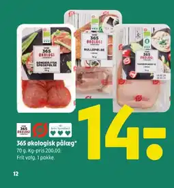 Coop 365 365 økologisk pålæg* tilbud