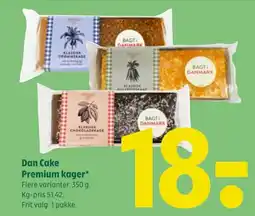 Coop 365 Dan Cake Premium kager tilbud