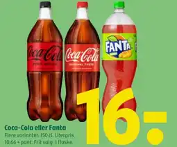 Coop 365 Coca-Cola eller Fanta tilbud