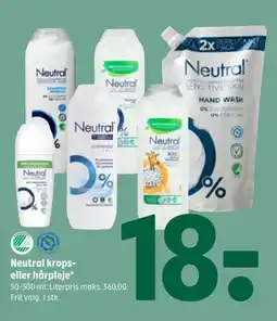 Coop 365 Neutral krops- eller hårpleje* tilbud