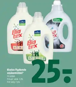 Coop 365 Biotex flydende vaskemiddel⭑ tilbud