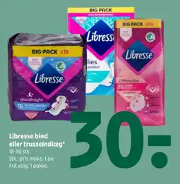 Coop 365 Libresse bind eller trusseindlæg* tilbud