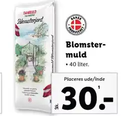 Lidl Blomster- muld tilbud