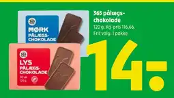 365 pålægschokolade