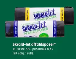 Coop 365 Skrald-let affaldsposer tilbud