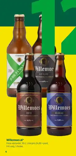 Coop 365 Willemoes øl tilbud