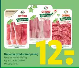 Coop 365 Italiensk produceret pålæg tilbud