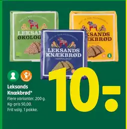 Coop 365 Leksands Knækbrød tilbud