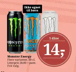 Dagli'Brugsen Monster Energy tilbud