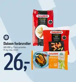 Føtex Daloon forårsruller tilbud