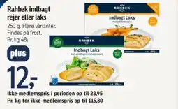Føtex Rahbek indbagt rejer eller laks tilbud