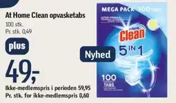 Føtex At Home Clean opvasketabs tilbud