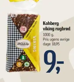 Føtex Kohberg viking rugbrød tilbud