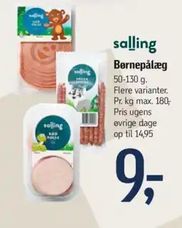 Føtex salling Børnepålæg tilbud