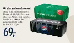 Føtex Ol- eller sodavandsmarked tilbud