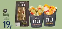 Sandwich eller wrap
