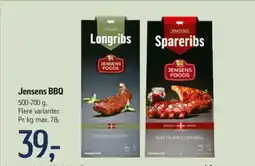 Føtex Jensens BBQ tilbud