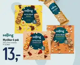 Føtex salling Myslibar 6-pak tilbud