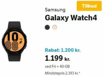 YouSee Samsung Galaxy Watch4 tilbud