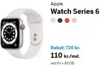 YouSee Apple Watch Series 6 tilbud