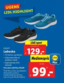Lidl Sportssko tilbud