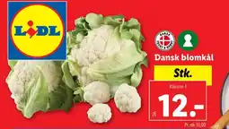 Lidl Blomkål tilbud