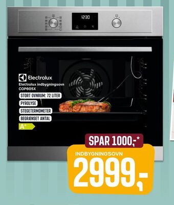 Electrolux indbygningsovn COP605X