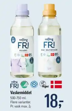 Føtex Vaskemiddel tilbud