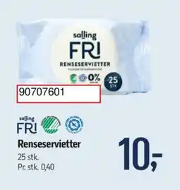Føtex Renseservietter tilbud
