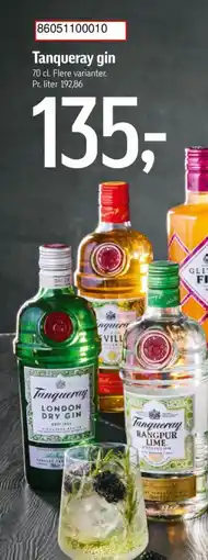 Føtex Tanqueray gin tilbud