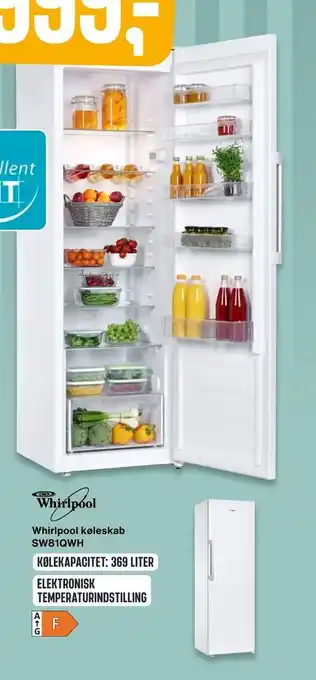 Skousen Whirlpool køleskab SW81QWH tilbud