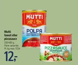 Føtex Mutti tomat eller pizzasauce tilbud