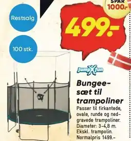 Bilka Bungeesæt til trampoliner tilbud
