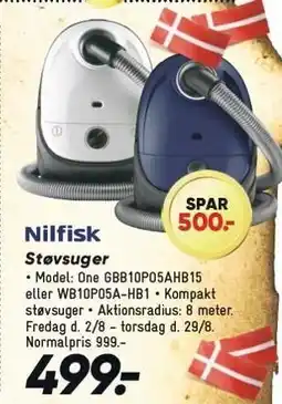 Bilka Nilfisk Støvsuger tilbud