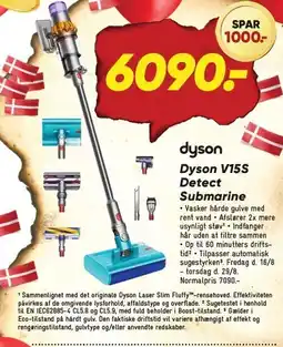 Bilka Dyson V15S Detect Submarine tilbud