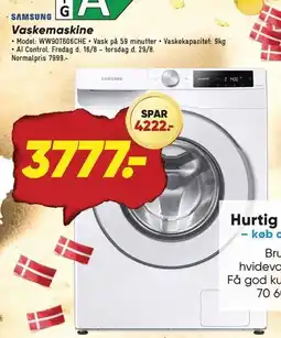 Bilka Vaskemaskine tilbud